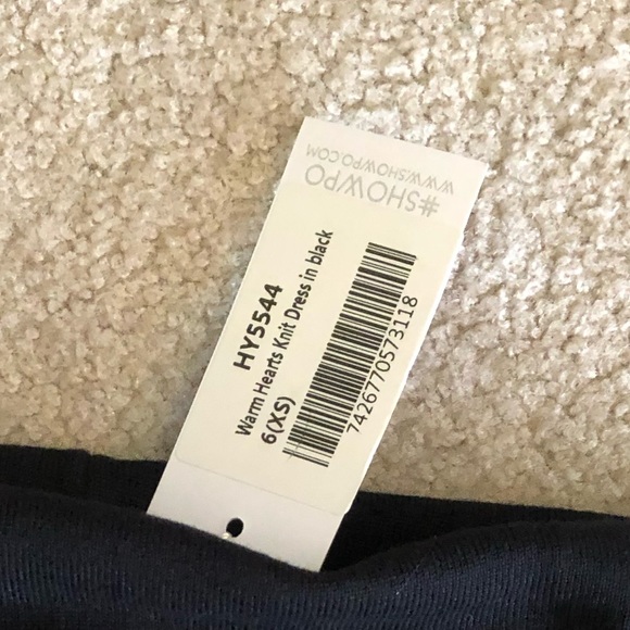 SHOWPO dress in black. Size US 2 (XSmall). - Picture 6 of 6